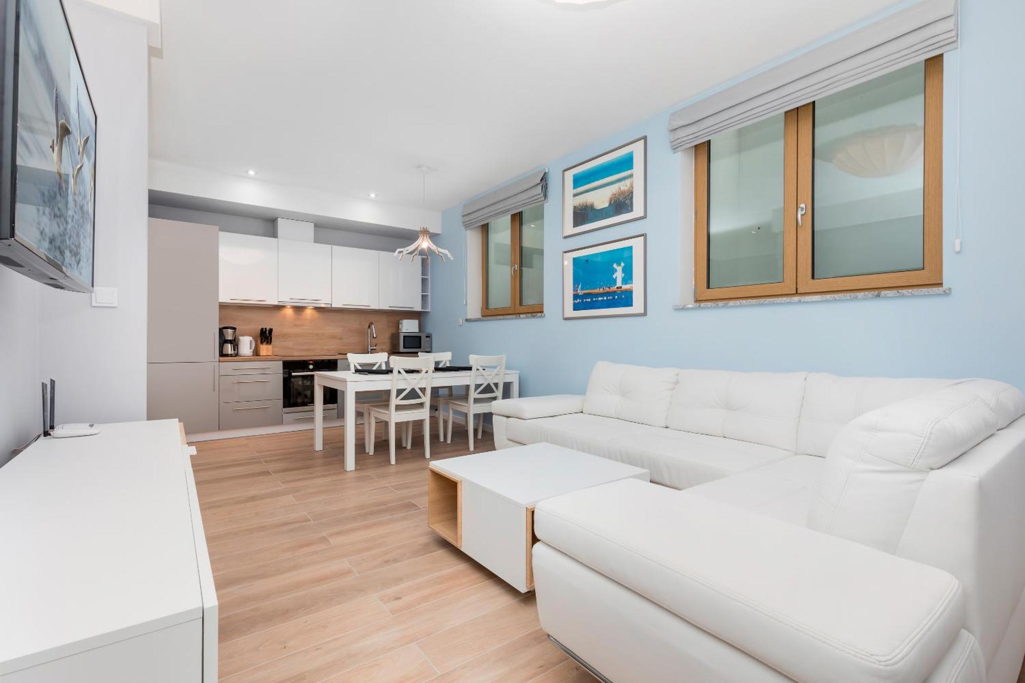 Underground Apartment In A Lux Holiday House Posejdon By Renters Prestige Kołczewo Exteriör bild